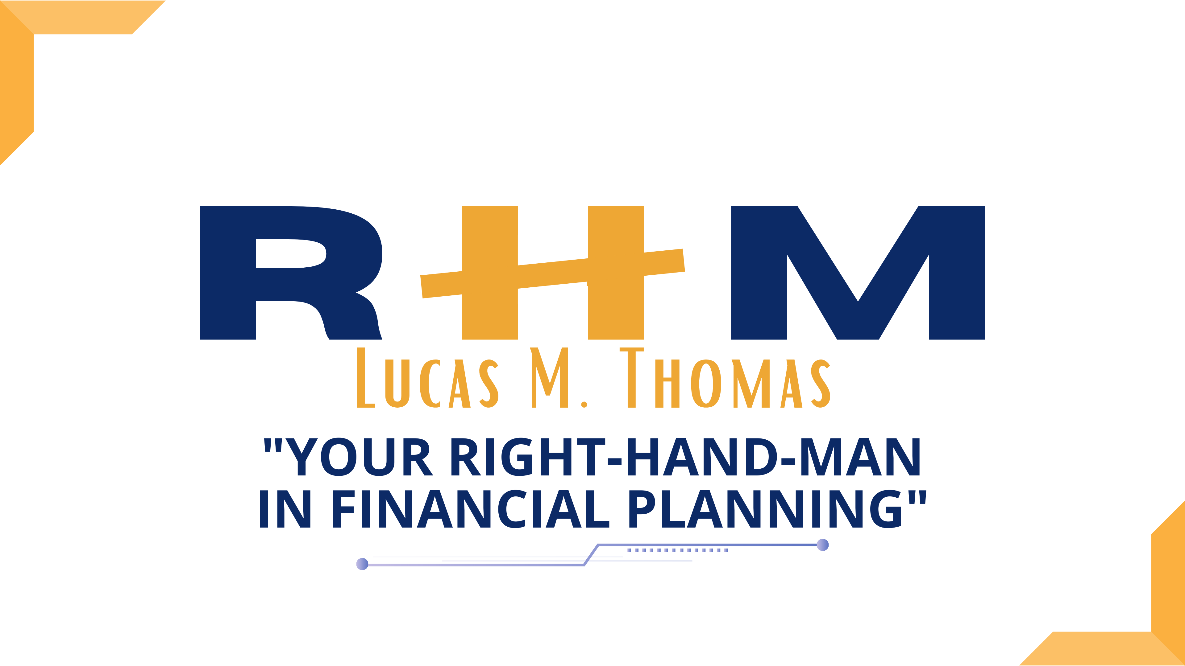 Lucas Thomas from RHM Real Financial Planning Headshot Photo at Small Business Expo